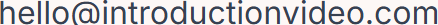 our support email address